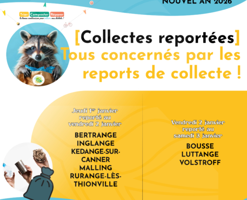 REPORTS COLLECTE 2026 NOUVEL AN 2