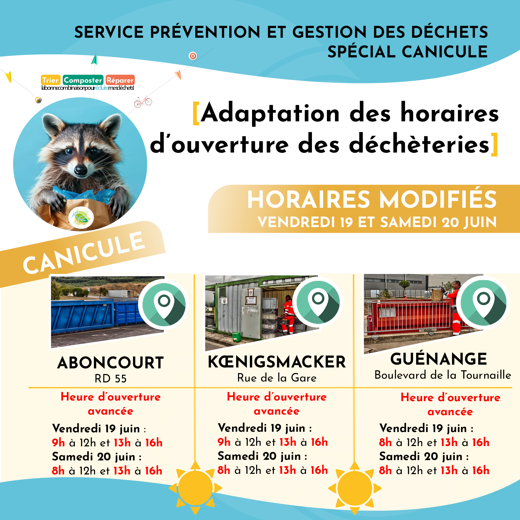 ADAPTATION CANICULE 19-20 JUIN