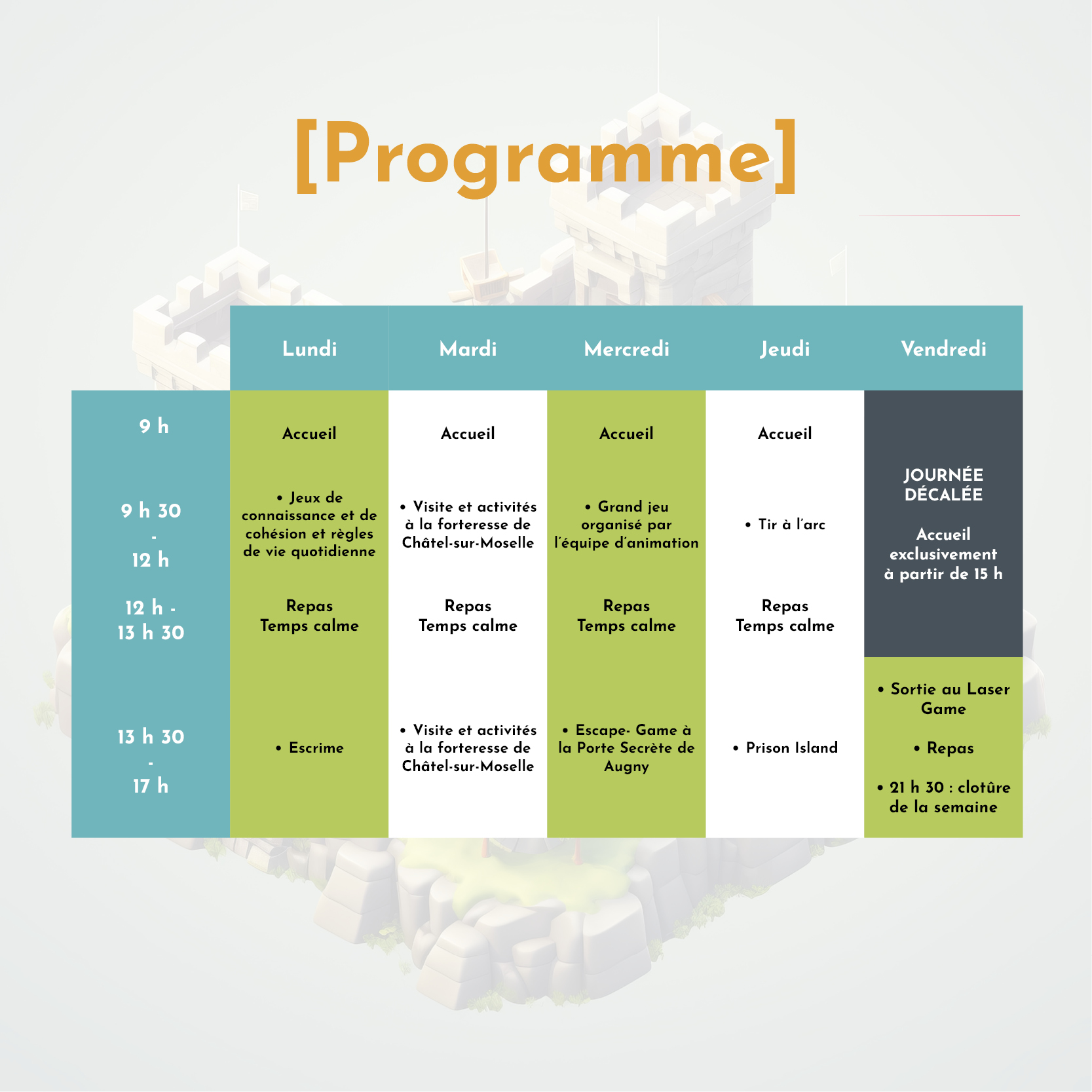 ARC AD_PROGRAMME TOUSSAINT 20252
