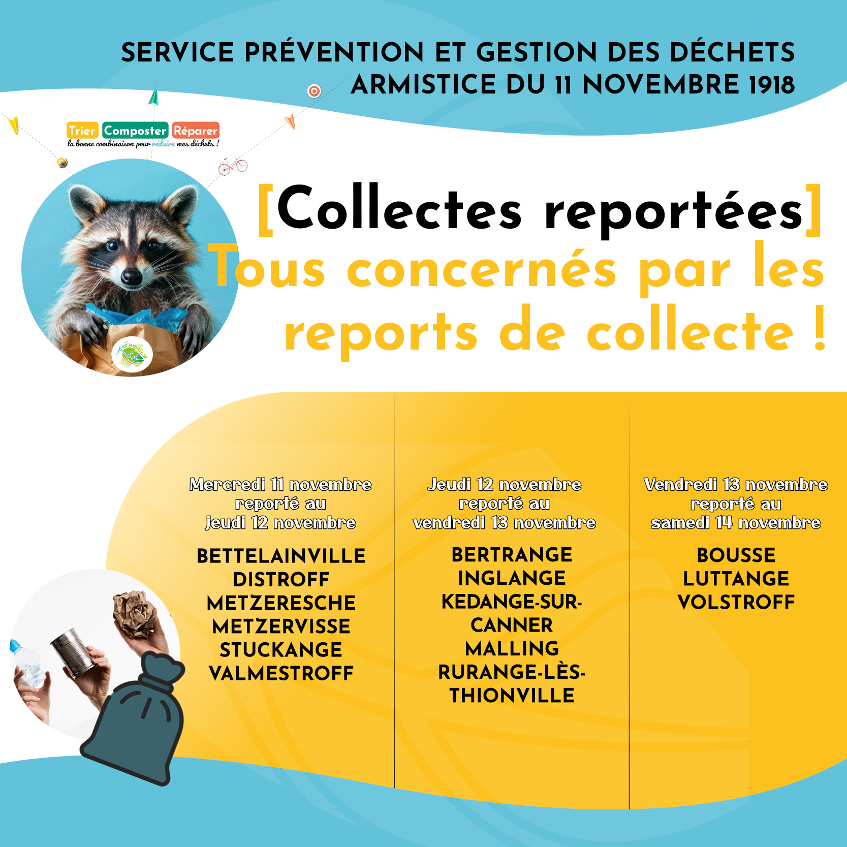 REPORTS COLLECTE 2026 ARMISTICE 1918 2