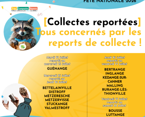 REPORTS COLLECTE 2026 FETE NATIONALE 2